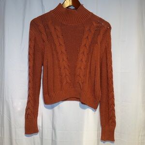 Aeropostale Women’s Cropped Knitted Sweater Size Medium Excellent Condition